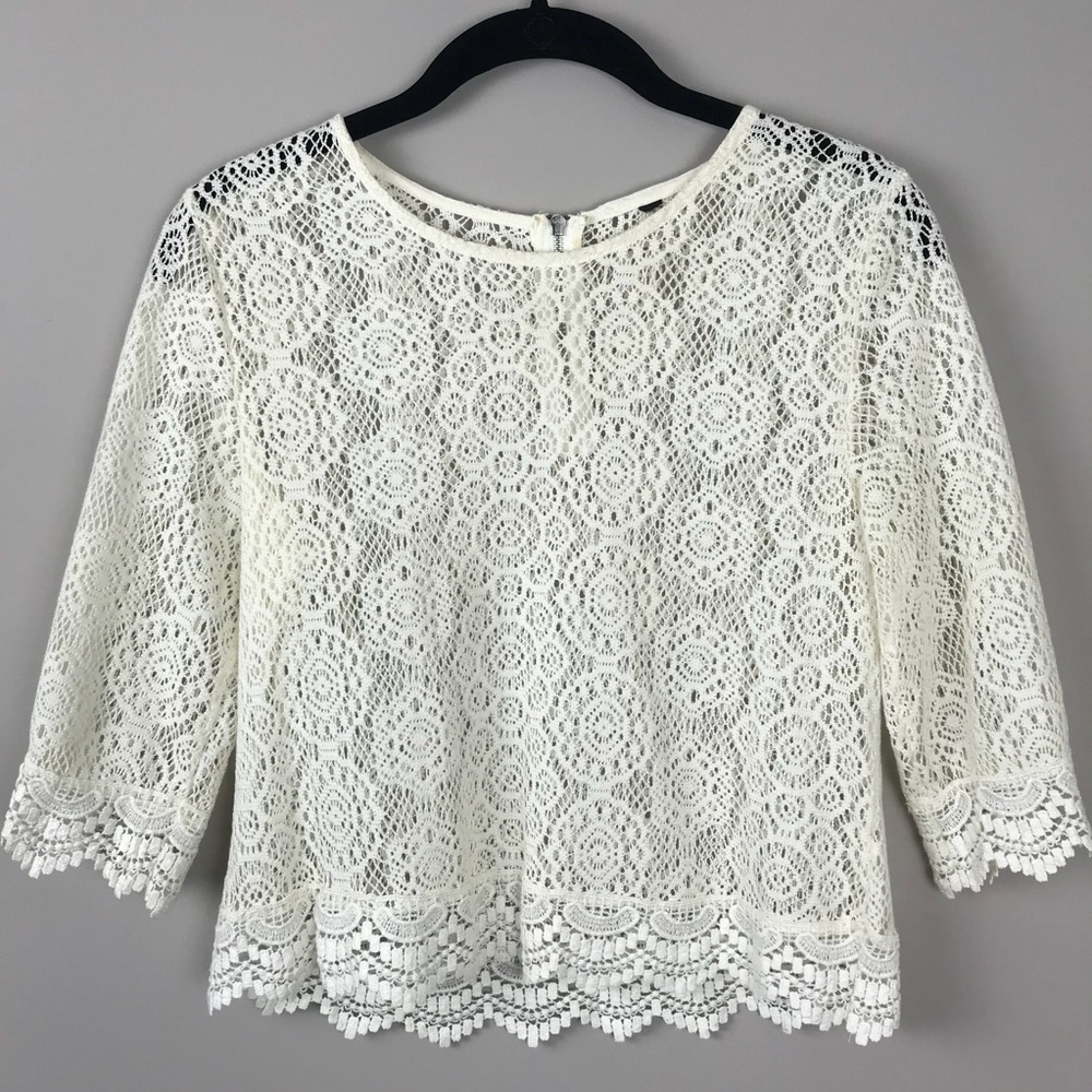 Crocheted top